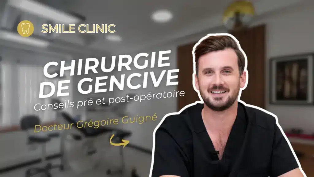 consignes apres une chirurgie des gencives