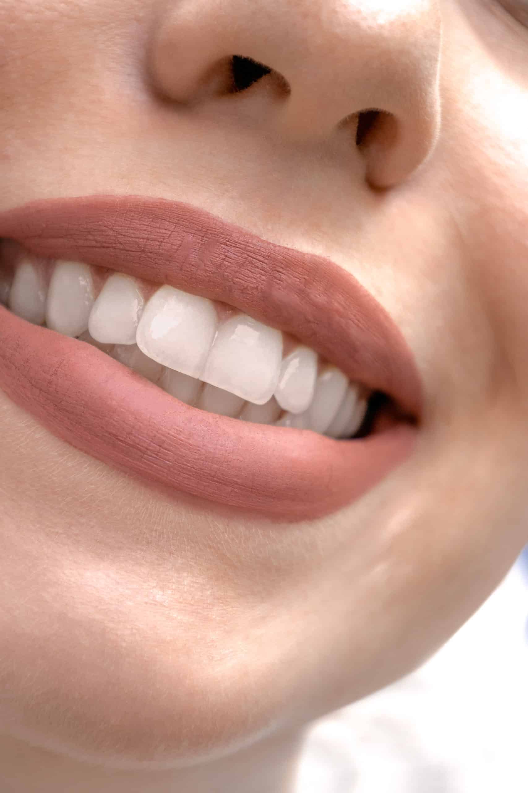 Sourire d'une femme